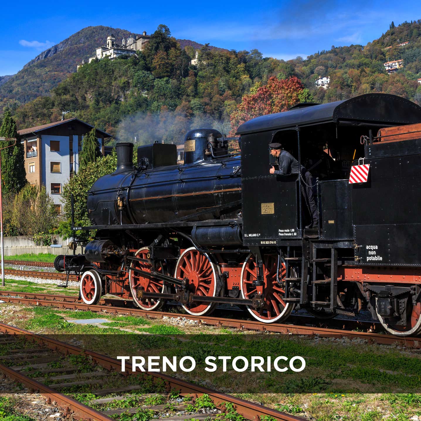 Sacro Monte di Varallo, Treno Storico