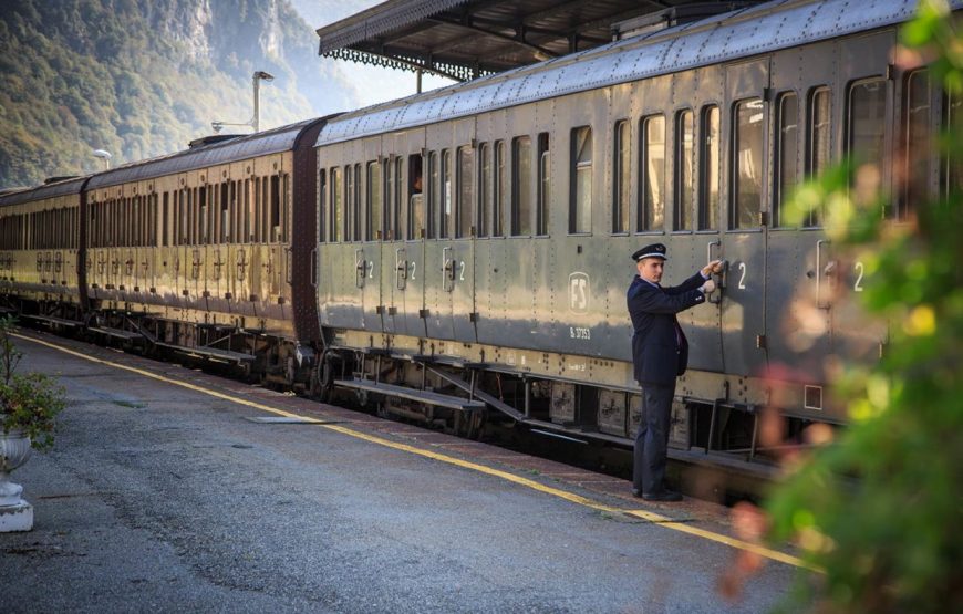 A Varallo in treno storico
