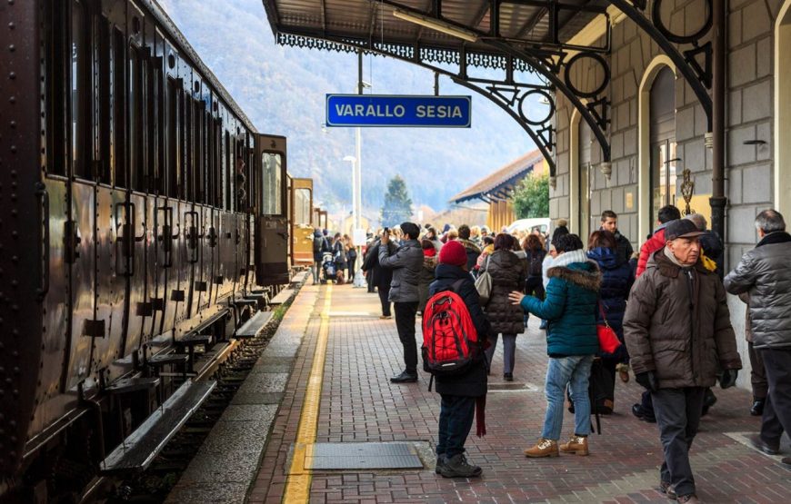 A Varallo in treno storico