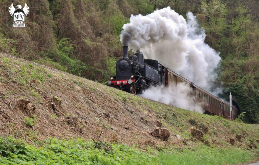 A Varallo in treno storico